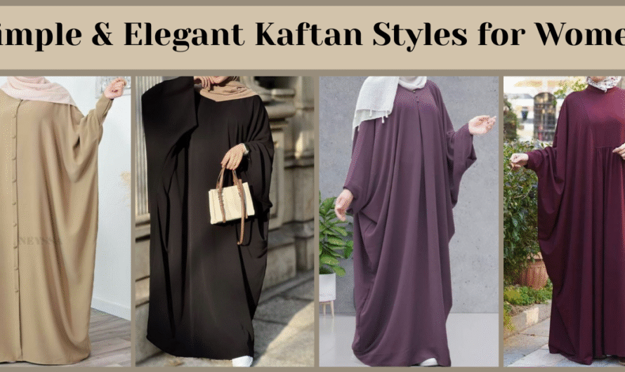 Plain Kaftan Abayas 2025 Elegant Styles for Women