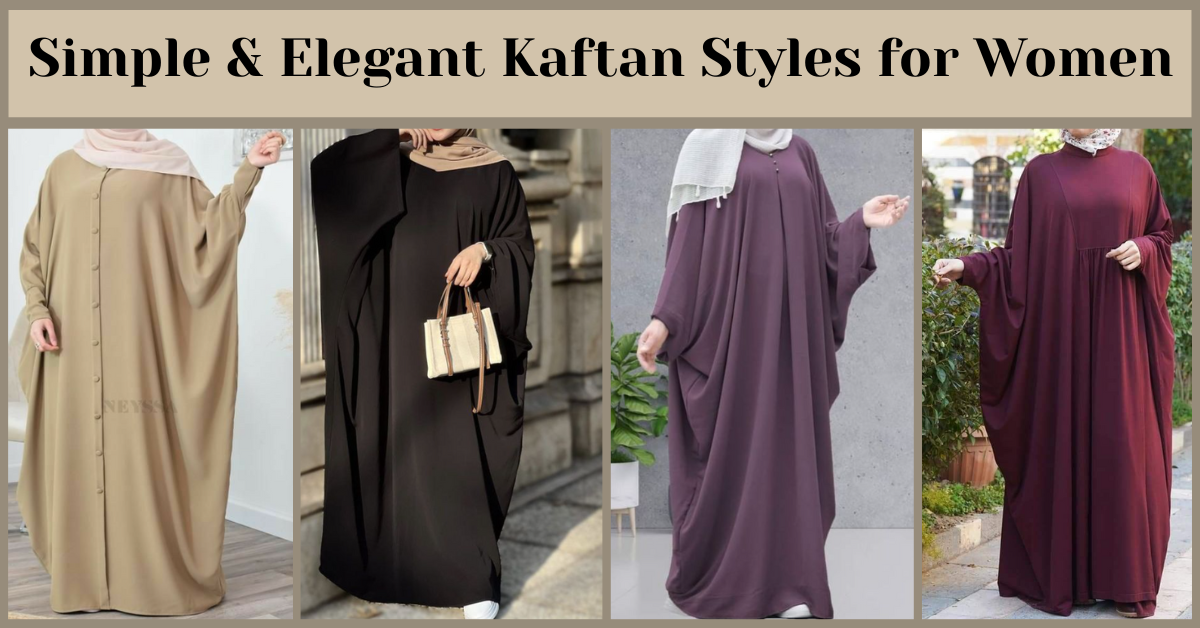 Plain Kaftan Abayas 2025 Elegant Styles for Women