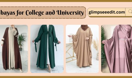 Trendy and Stylish Abayas for College and University Girls