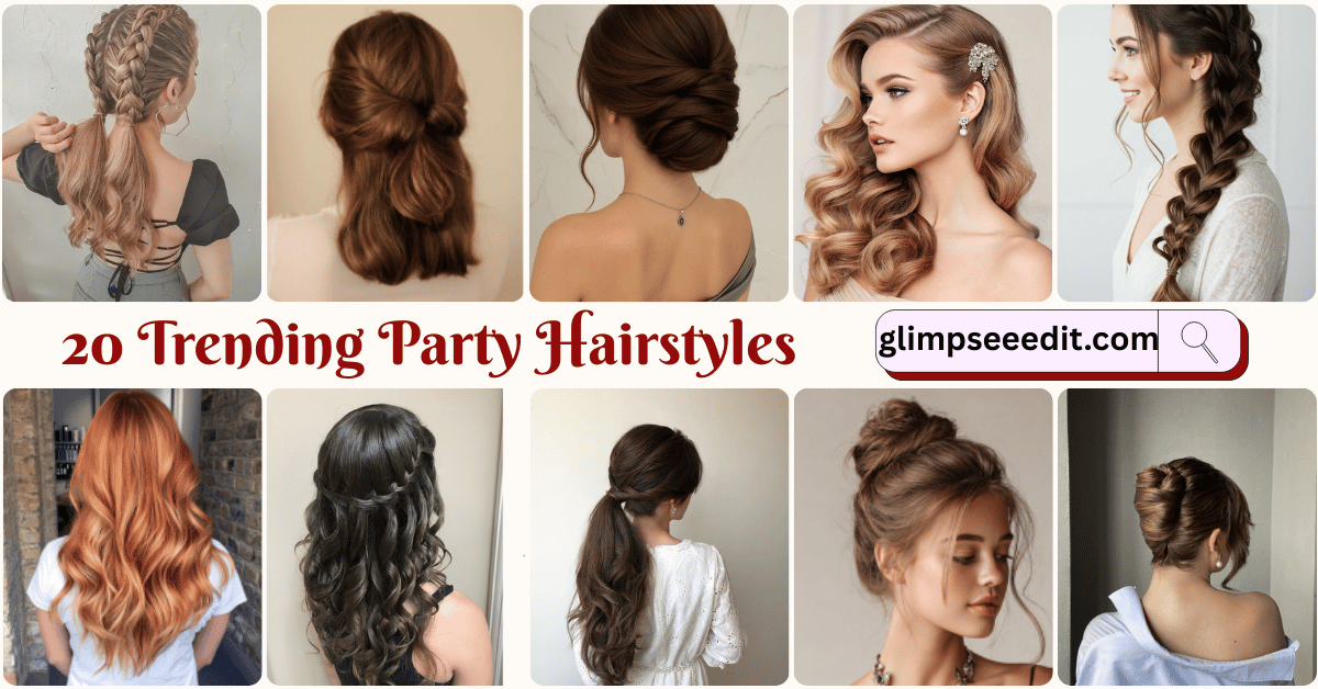 20 Trending Party Hairstyles You’ll Love This Season