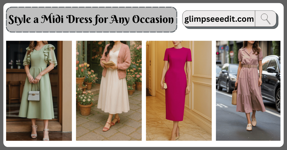 How to Style a Midi Dress for Any Occasion
