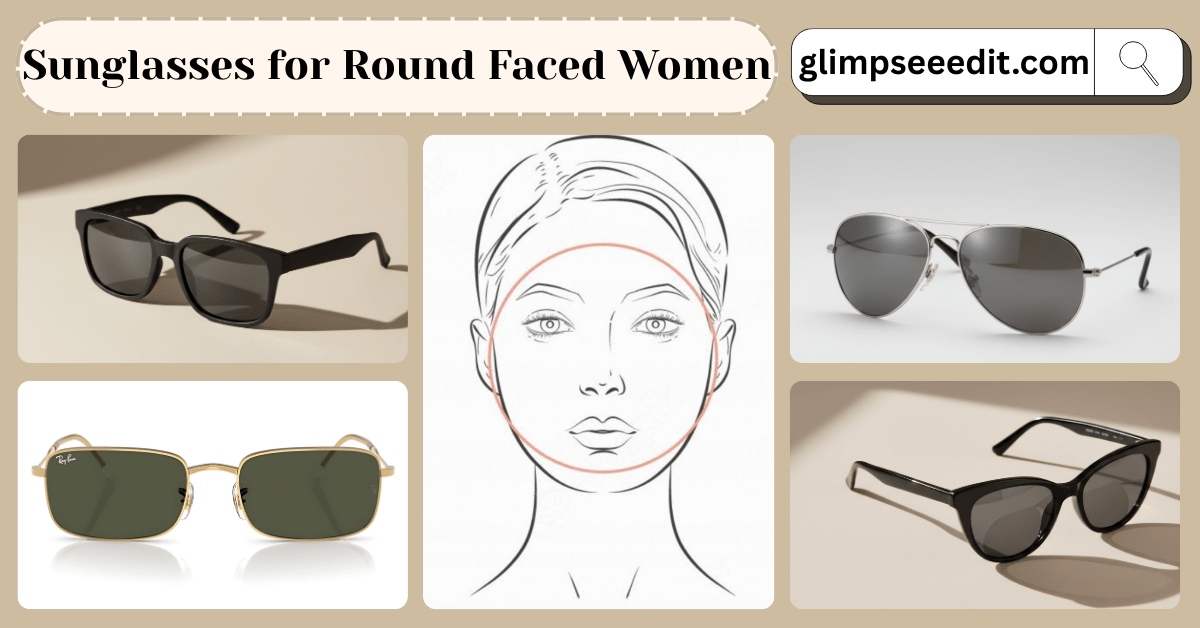 Top Sunglasses for Round Faced Women and Styling Tips