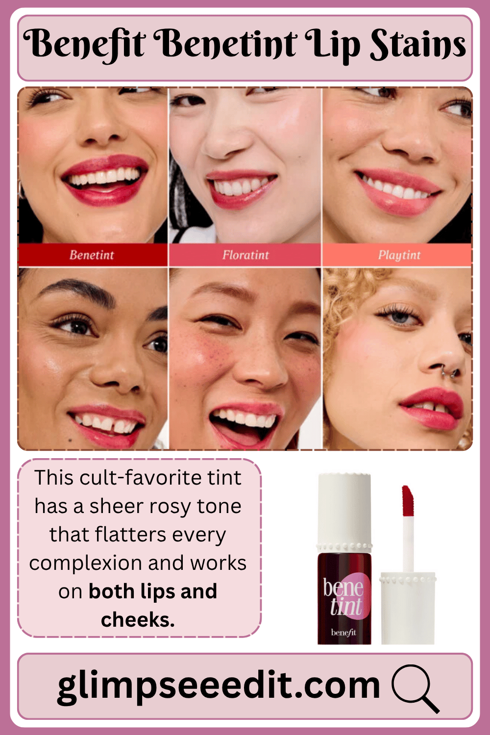 Benefit Benetint Lip Stains