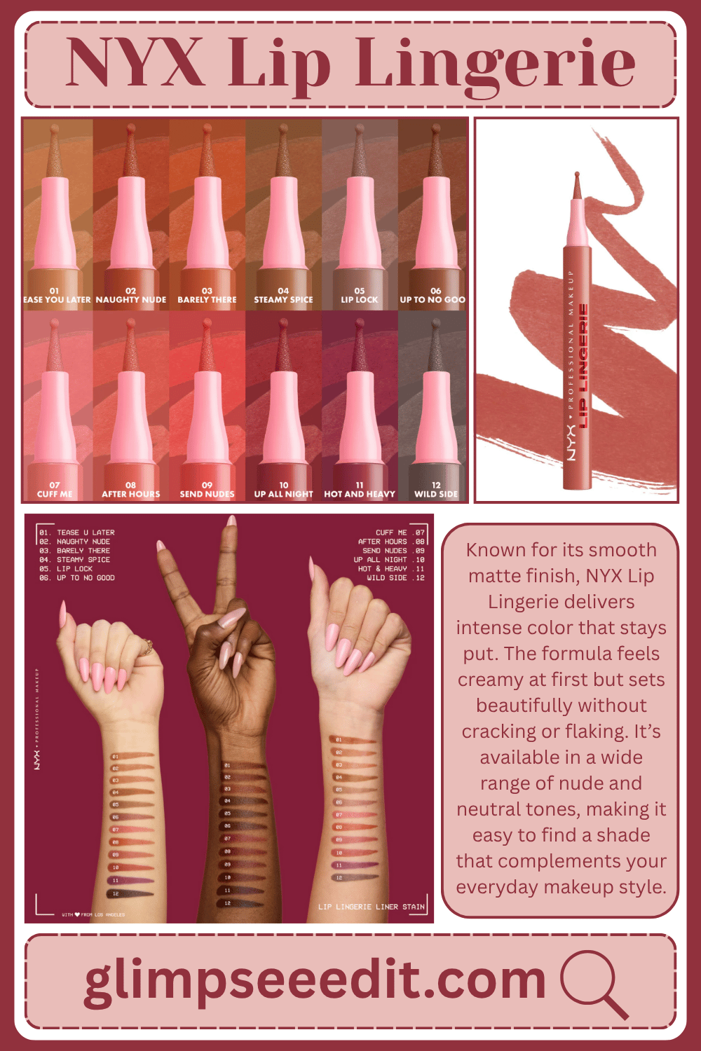 NYX Professional Makeup Lip Lingerie