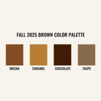 brown color palette | fall 2025 outfit ideas