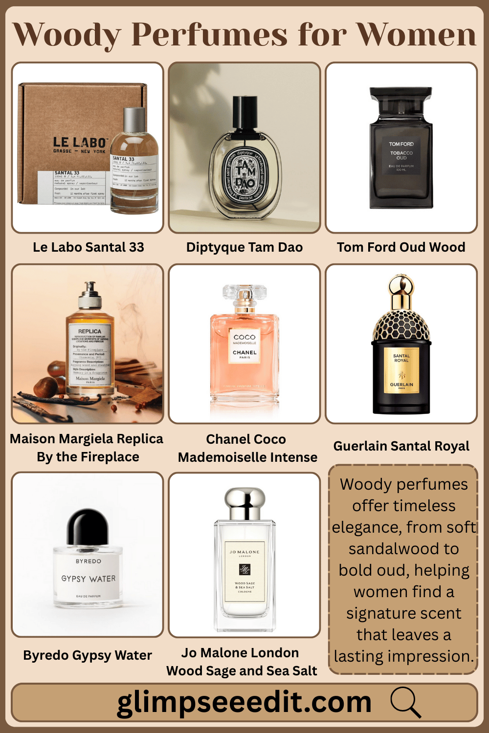 Best Woody Perfumes for Women