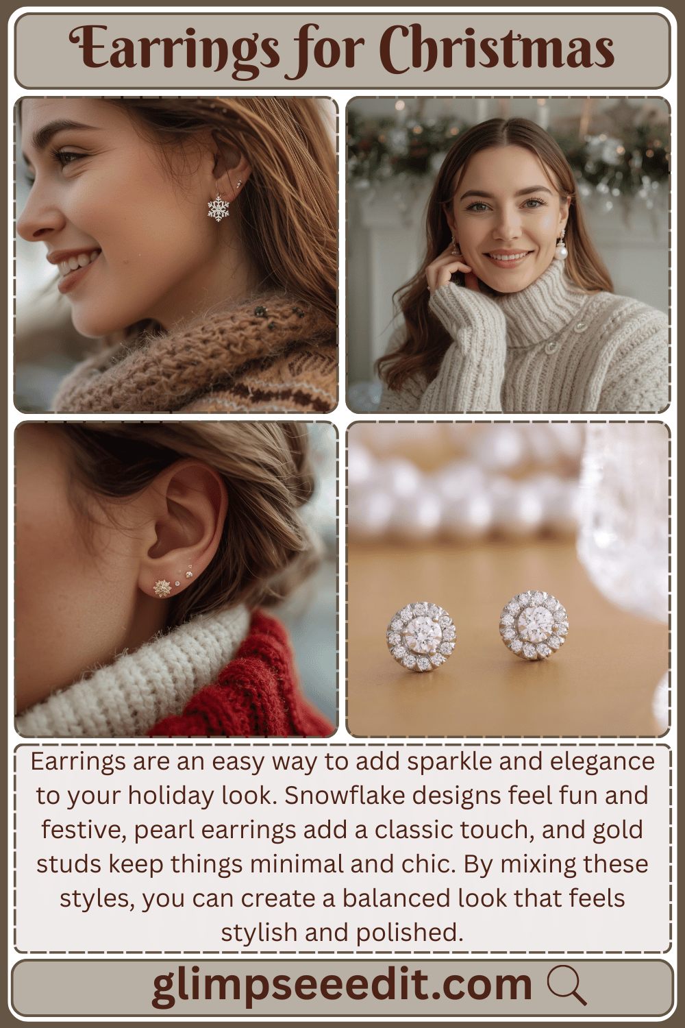 Earrings for Christmas